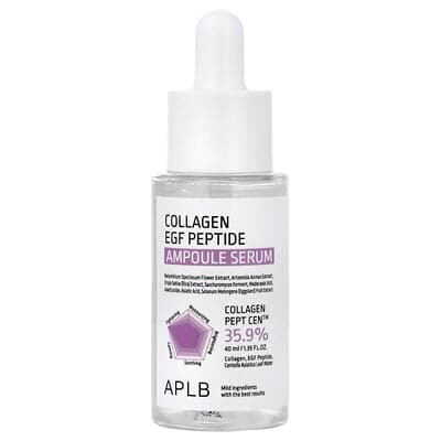 APLB, Collagen EGF Peptide Ampoule Serum, 1.35 fl oz (40 ml)