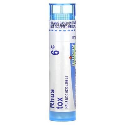 Boiron, Rhus Tox, 6C, Joint Pain Relief, Approx 80 Pellets